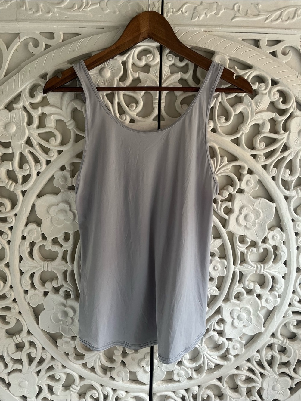 Lululemon Light Lavender Strappy Racerback Tank Top Size 4